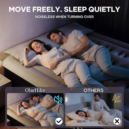 🛏️ Buy 1 Get 1 FREE - OlarHike Double Air Mattress