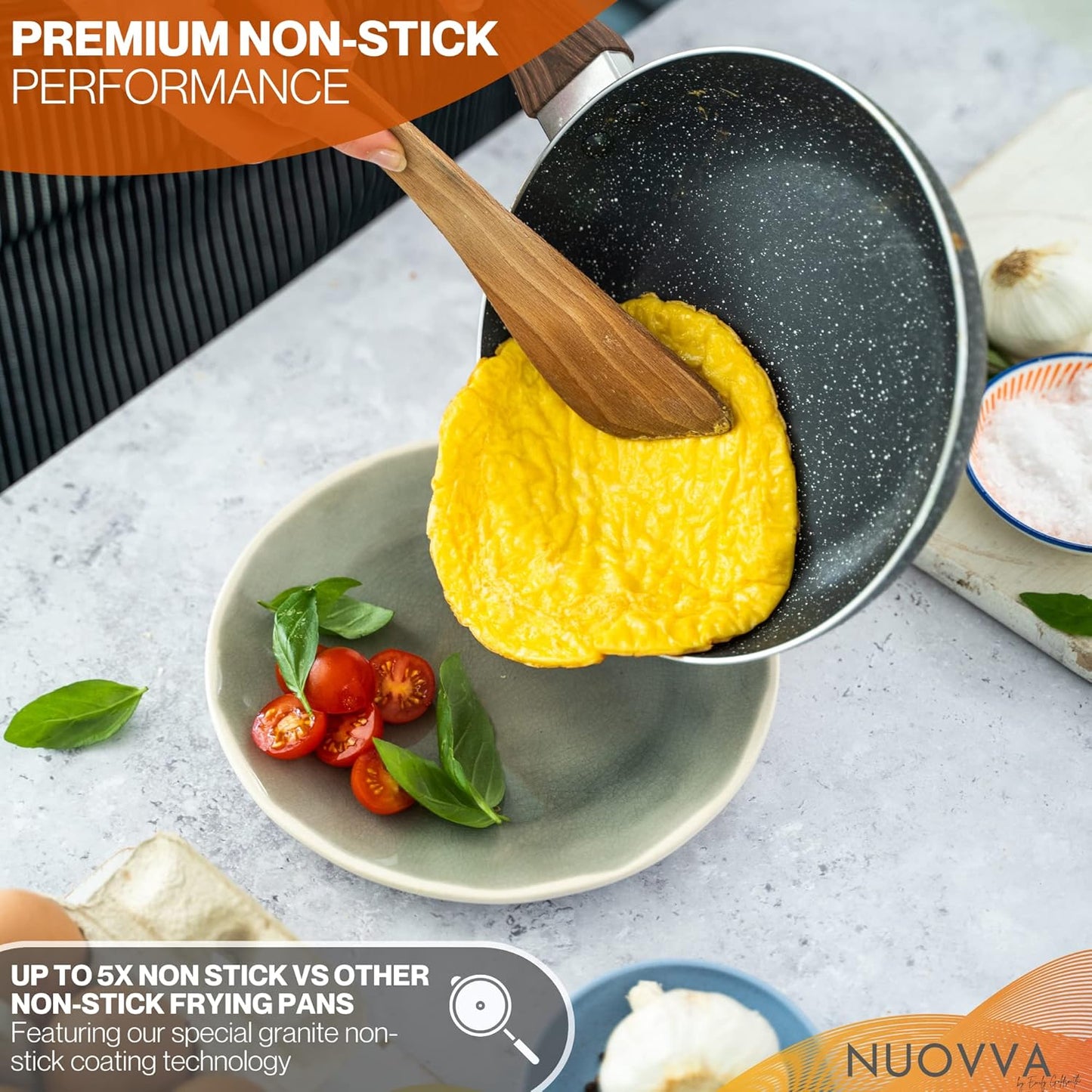 🍳 Non-Stick Pots & Pans Set – 8-Piece Cookware Collection
