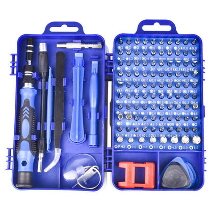 Repair Tool Kit, Precision Screwdriver (115 Pieces) - Professional