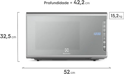 Silver Microwave with Integrated Panel 31L (MI41S)
